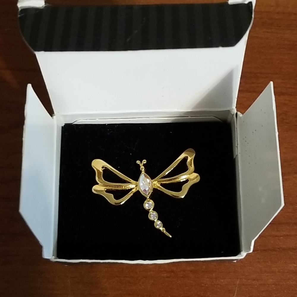 AVON Nature's Garden Dragon Fly Tac pin.